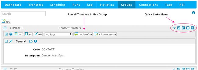 New MyRapidi Feature on Groups: Run a Group of Transfers