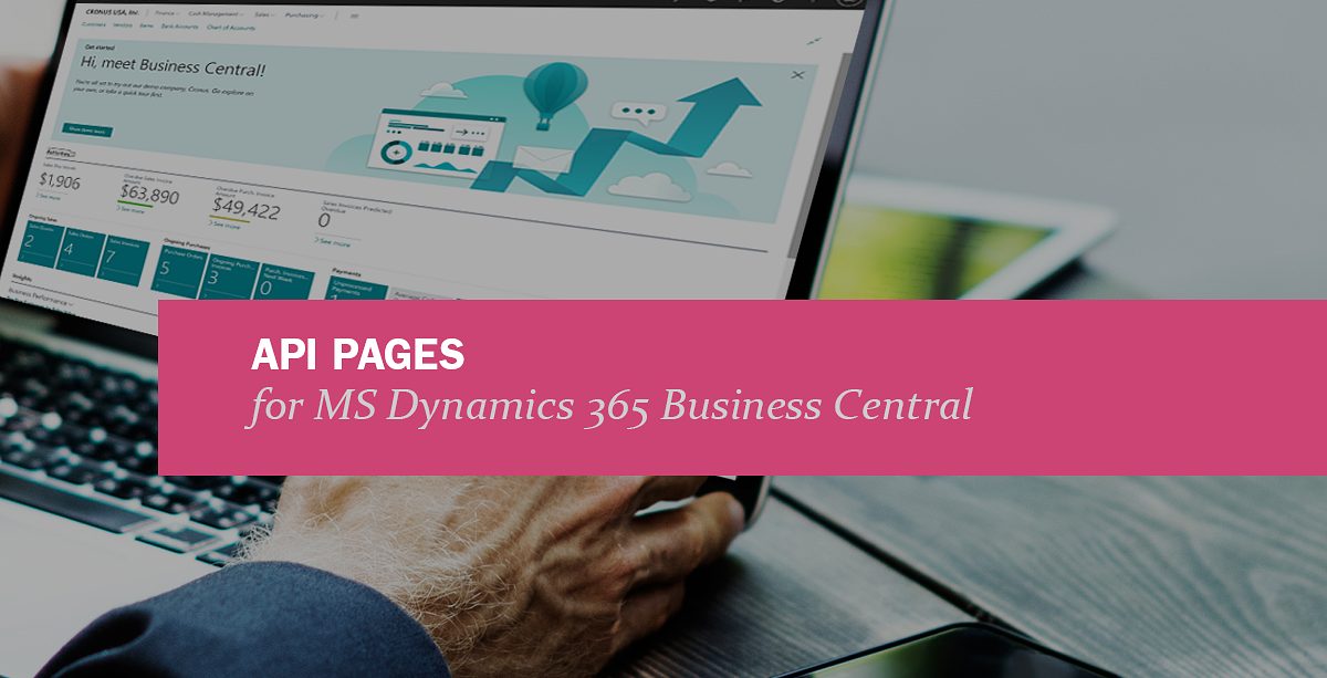 What are API Pages in Microsoft Dynamics 365 Business Central?