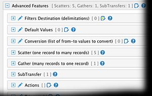 New Advanced Features Section Under Transfers (February 2015)