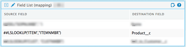 example of use of the LSLookup formula